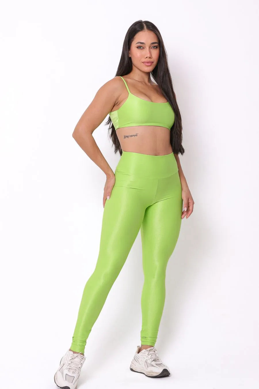 Conjunto Legging Canelado de Compressão